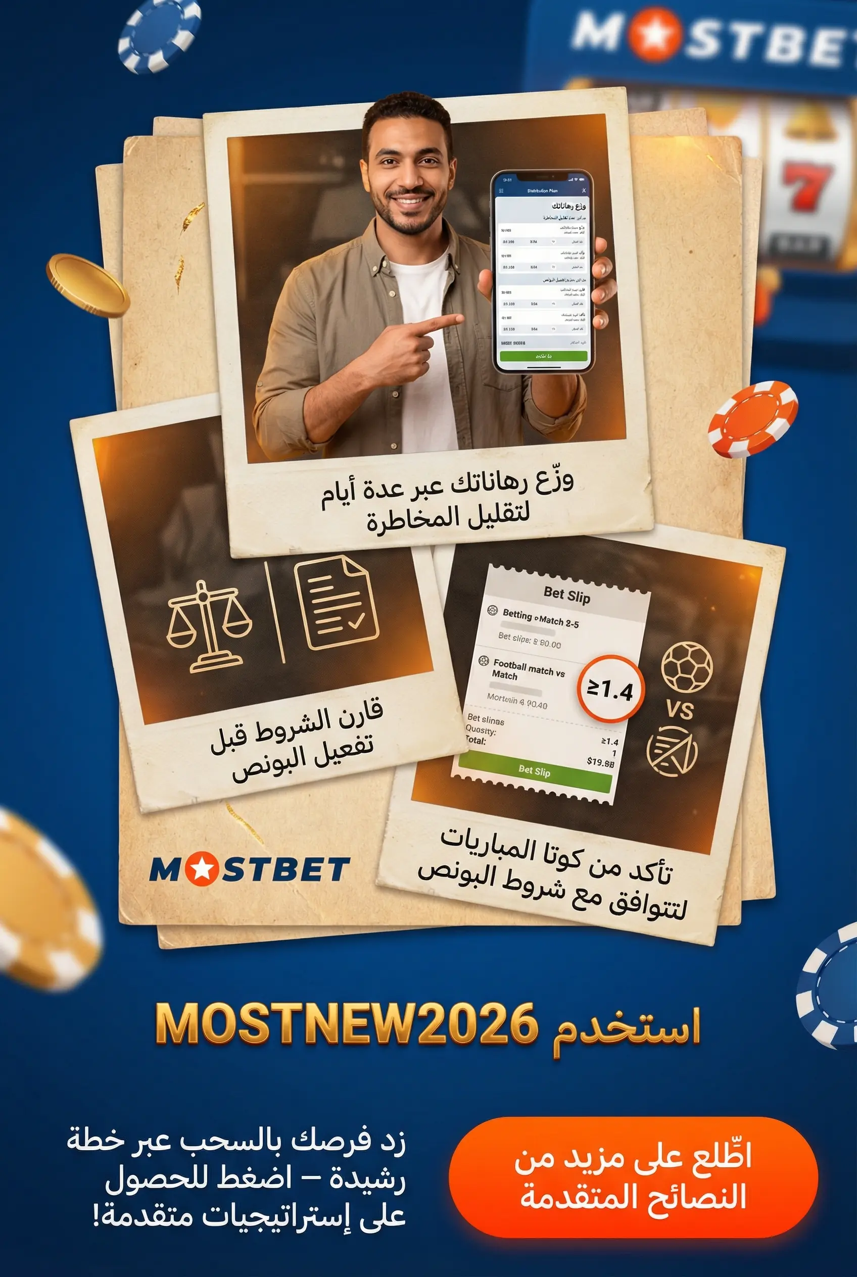 صورة عمودية لنصائح اختيار واستخدام البونصات بفعالية
